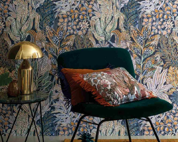 motif papier peint casamance