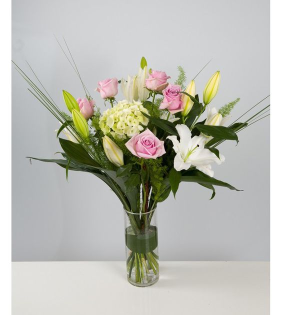 Bouquet de fleurs stabilisées