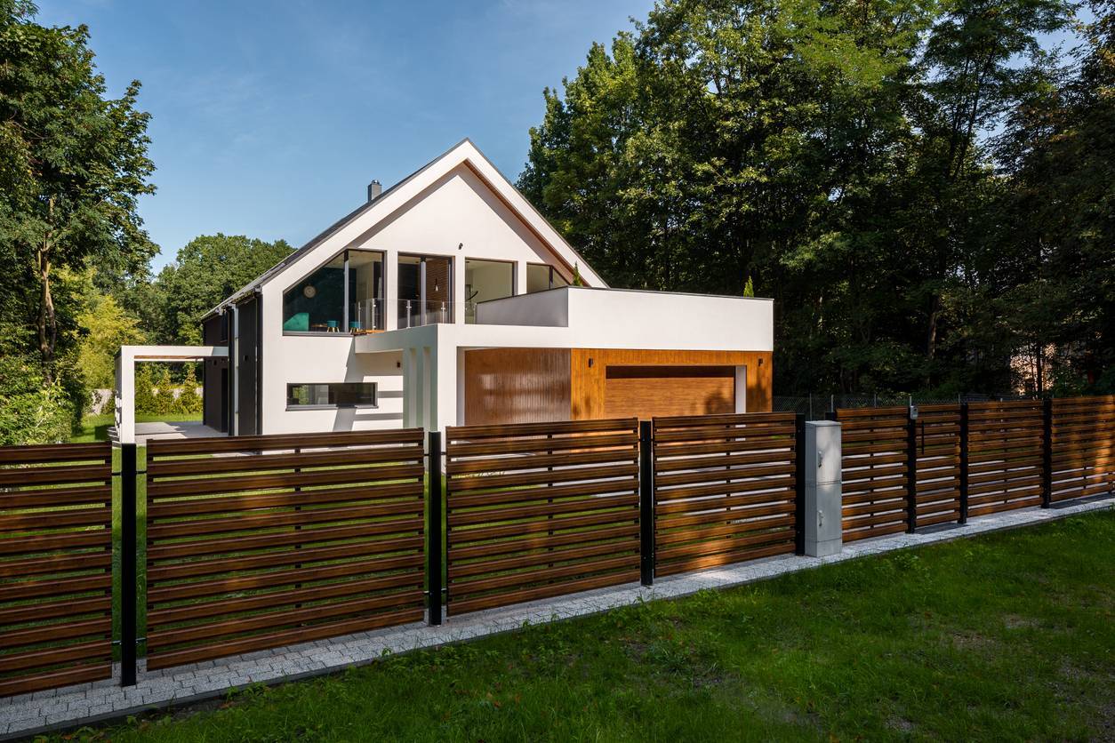 clôture en bois