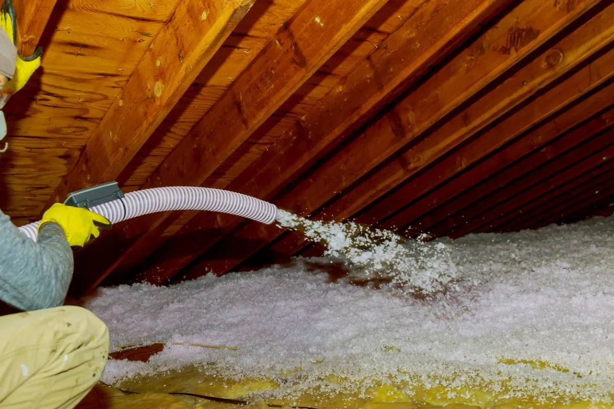 L’isolation avec la mousse polyuréthane projetée en quatre étapes