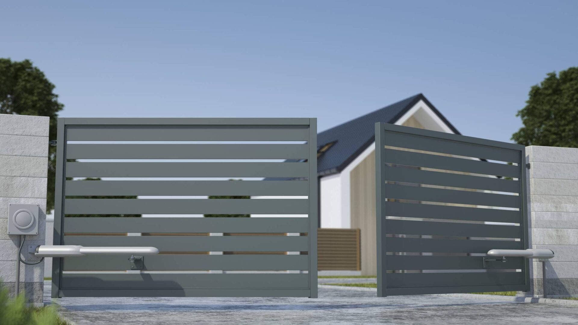 portail maison sécurité 