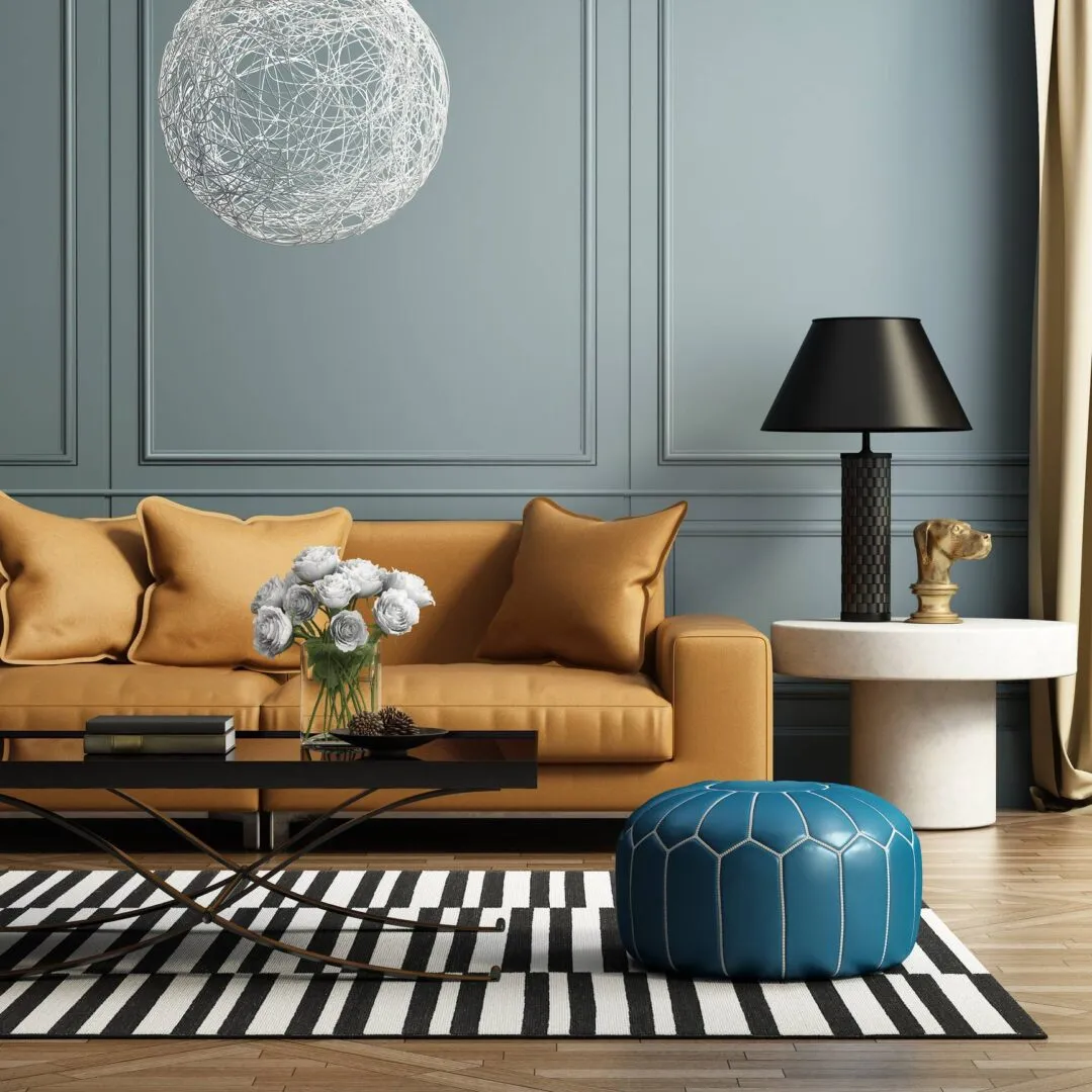 salon tendance, meubles, décoration 
