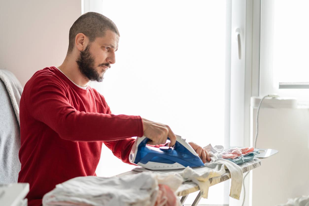 Repassage en position assise