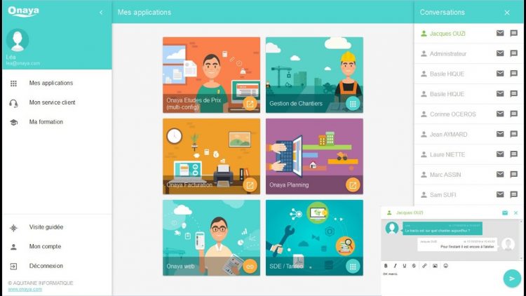 Relation client oanya