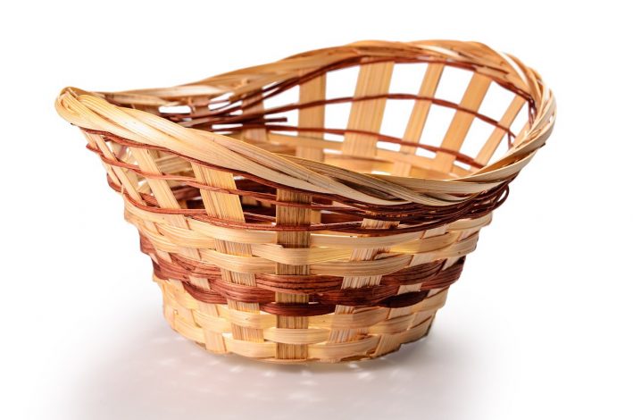 Comment teindre un panier ?