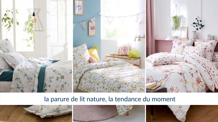 Le printemps arrive : zoom sur la parure de lit nature, la tendance du moment