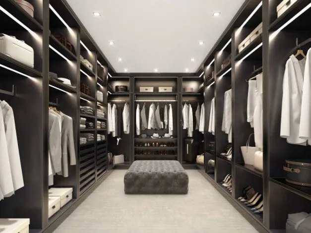 Dressing haut de gamme illuminé