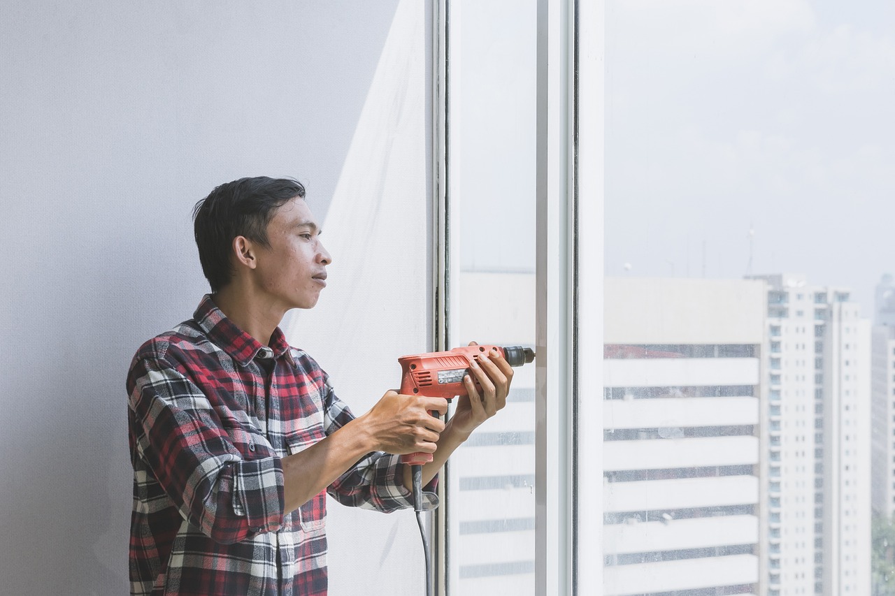 Comment pose-t-on une fenêtre ?