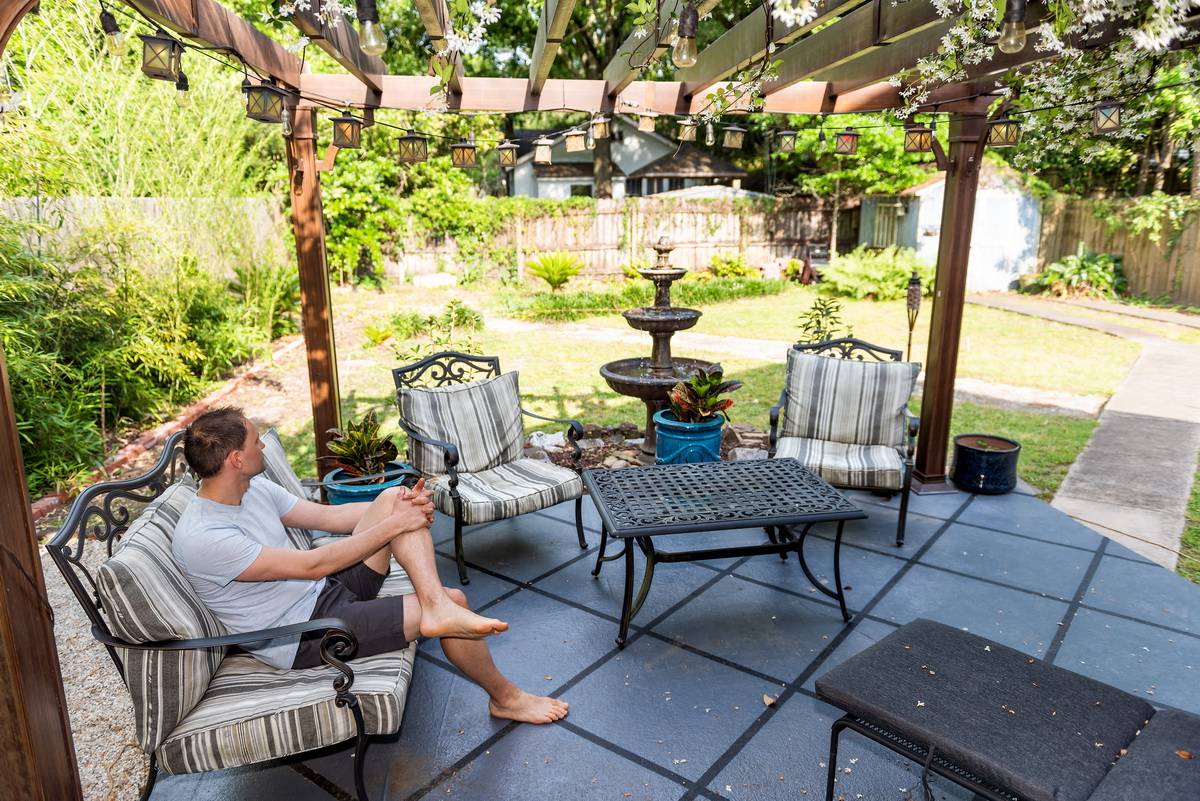 pergola matériau bois