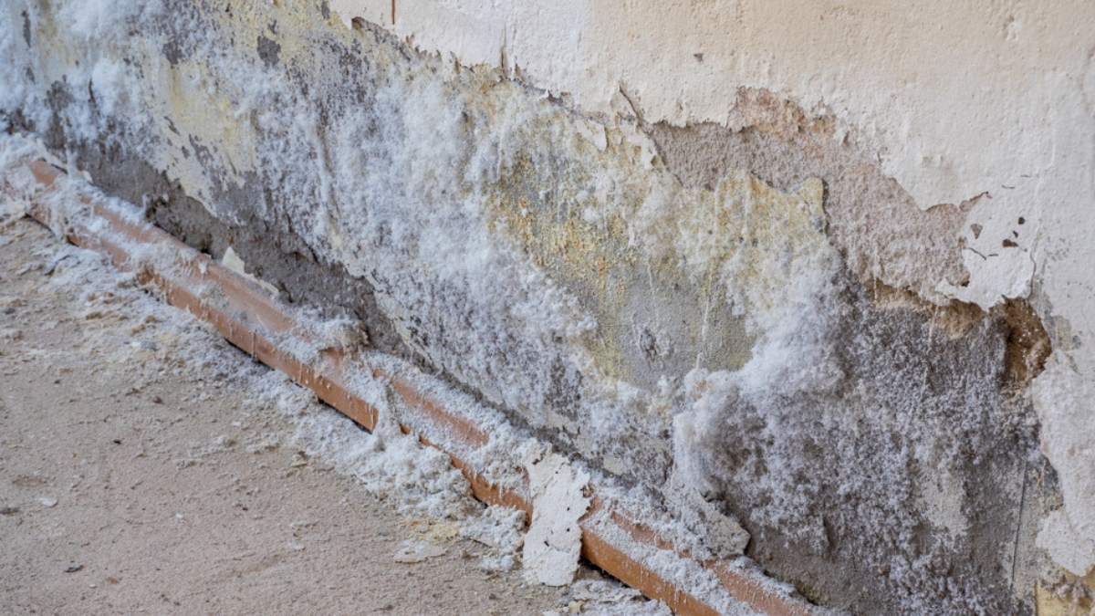 Salpêtre sur le mur ou moisissure : comment faire la différence ?