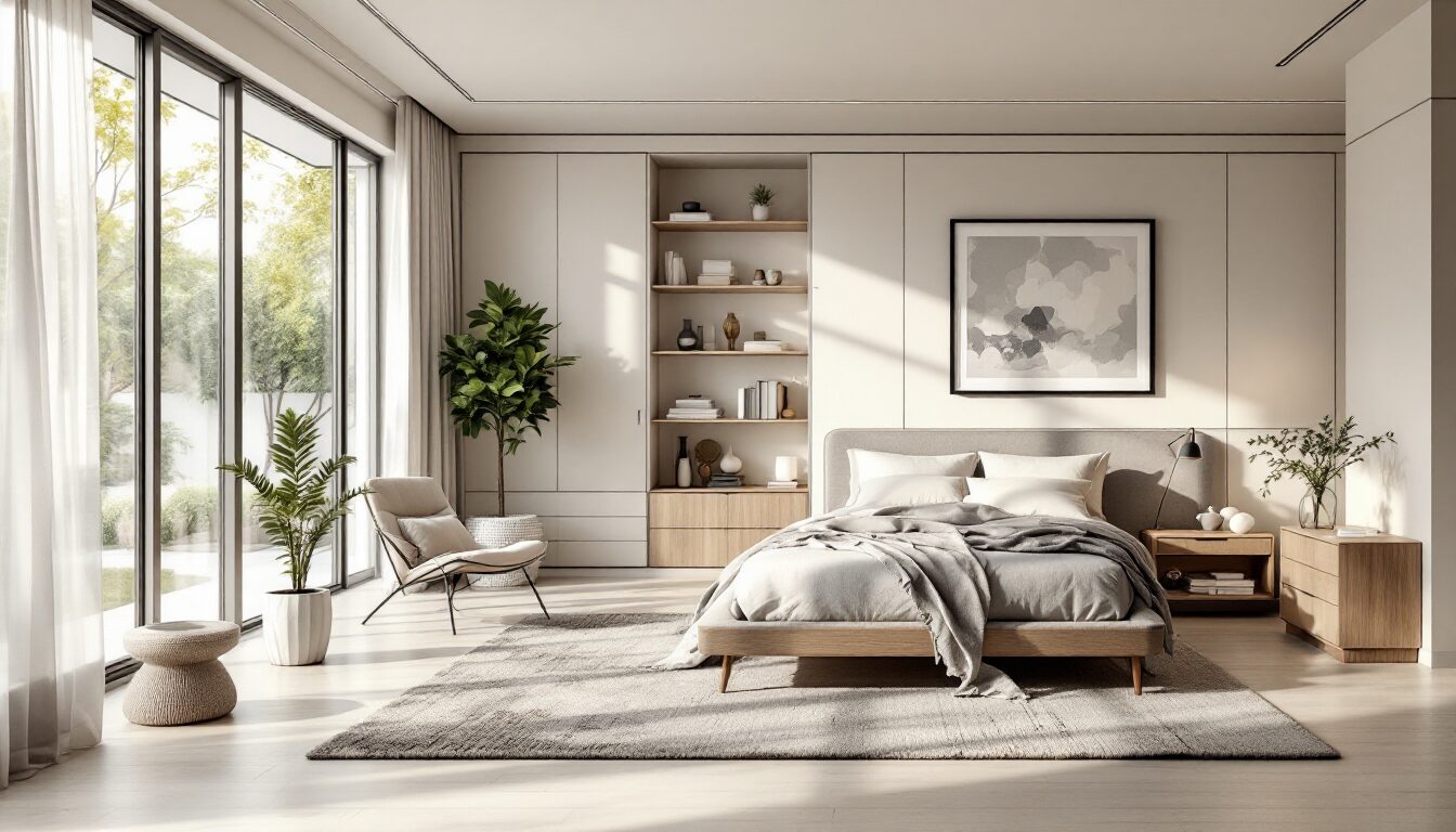 amenager grande chambre