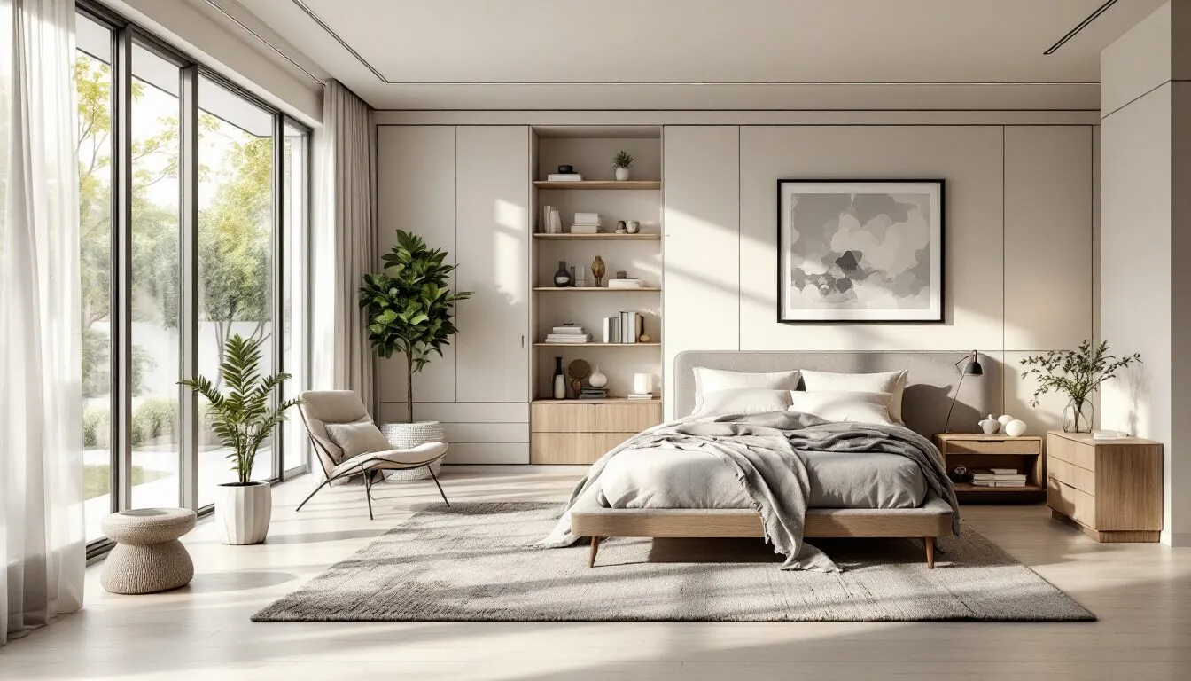 amenager grande chambre