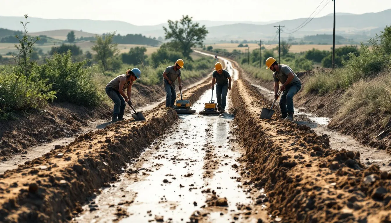 chemin en terre