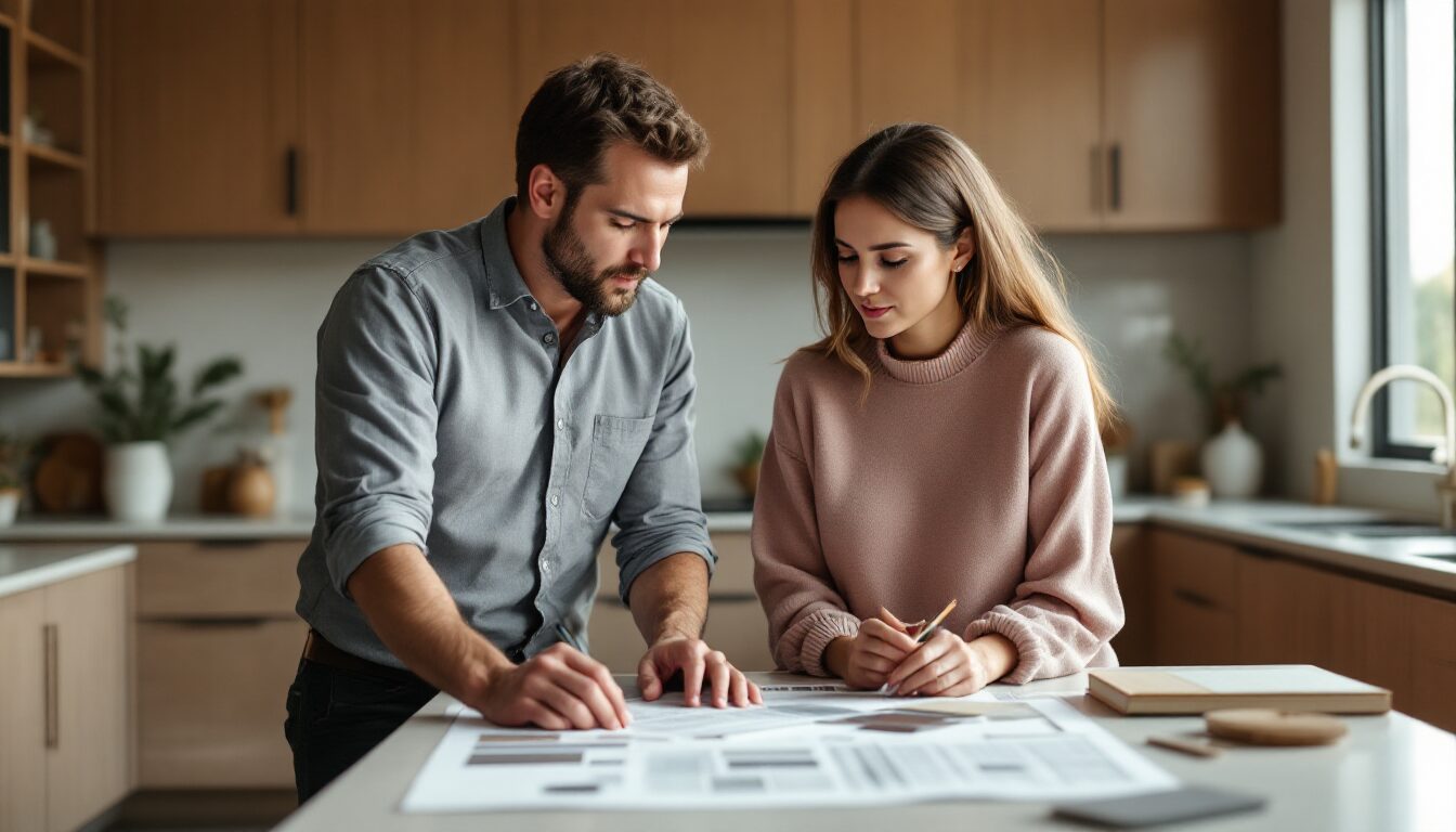 plan de travail sur mesure