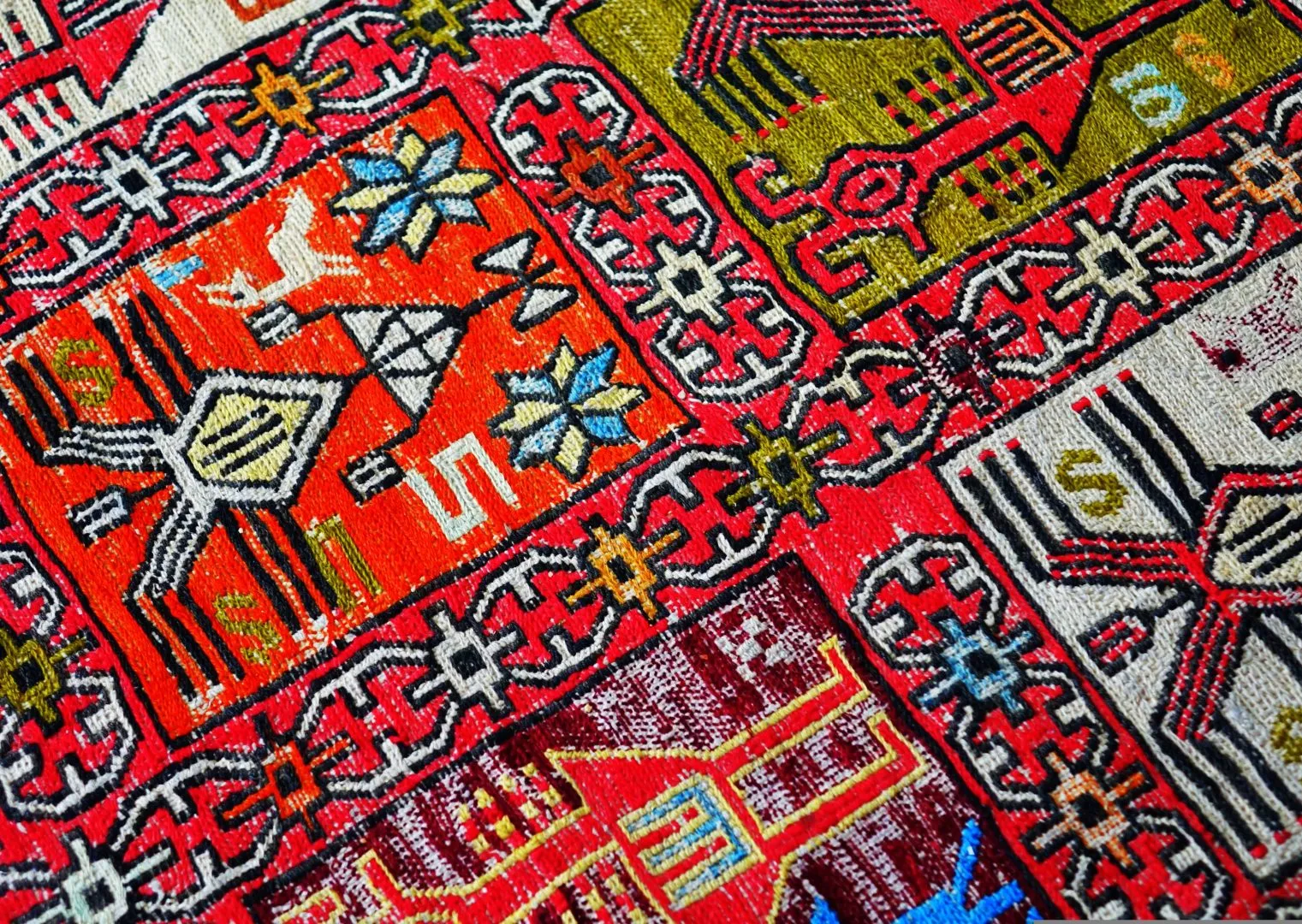 tapis fait main