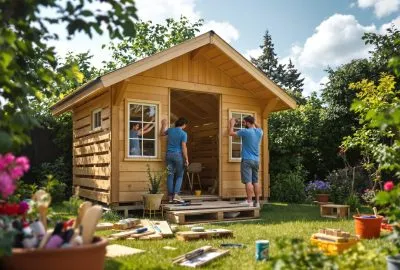 cabane en palette facile