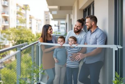 sécurité balcon enfant