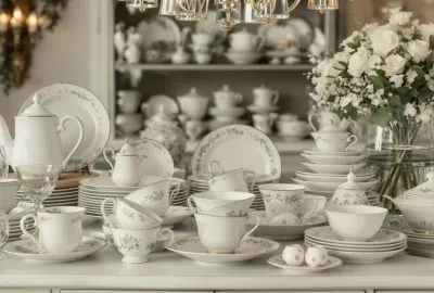 collectionneur de vaisselle ancienne