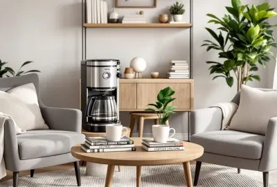 Créer un coin café dans le salon ou le bureau : conseils de décoration et choix de la cafetière