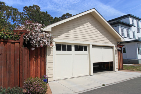 Garage en bois