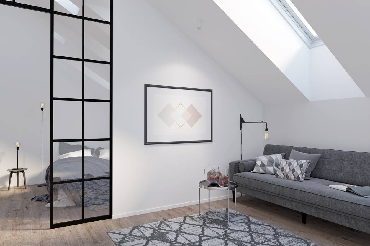 pièce séparation aménagement intérieur