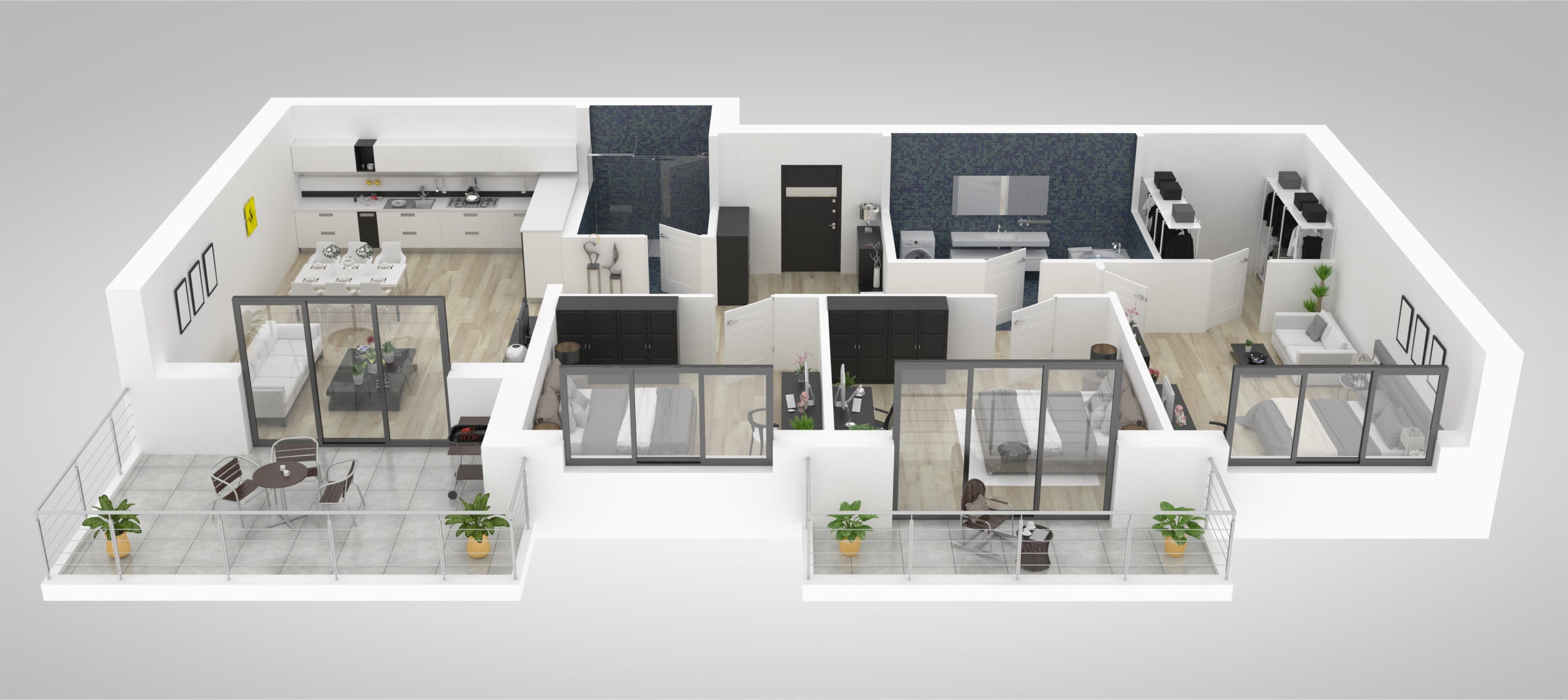 maquette design intérieur