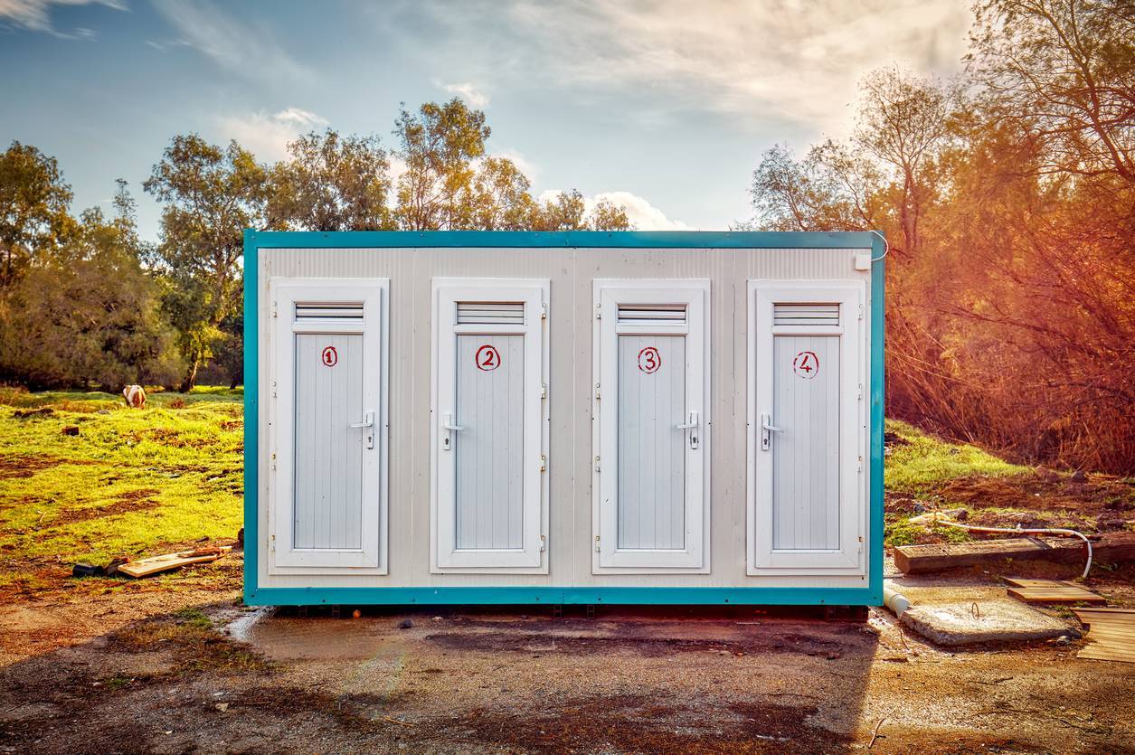 sanitaires en modulaires d'occasion