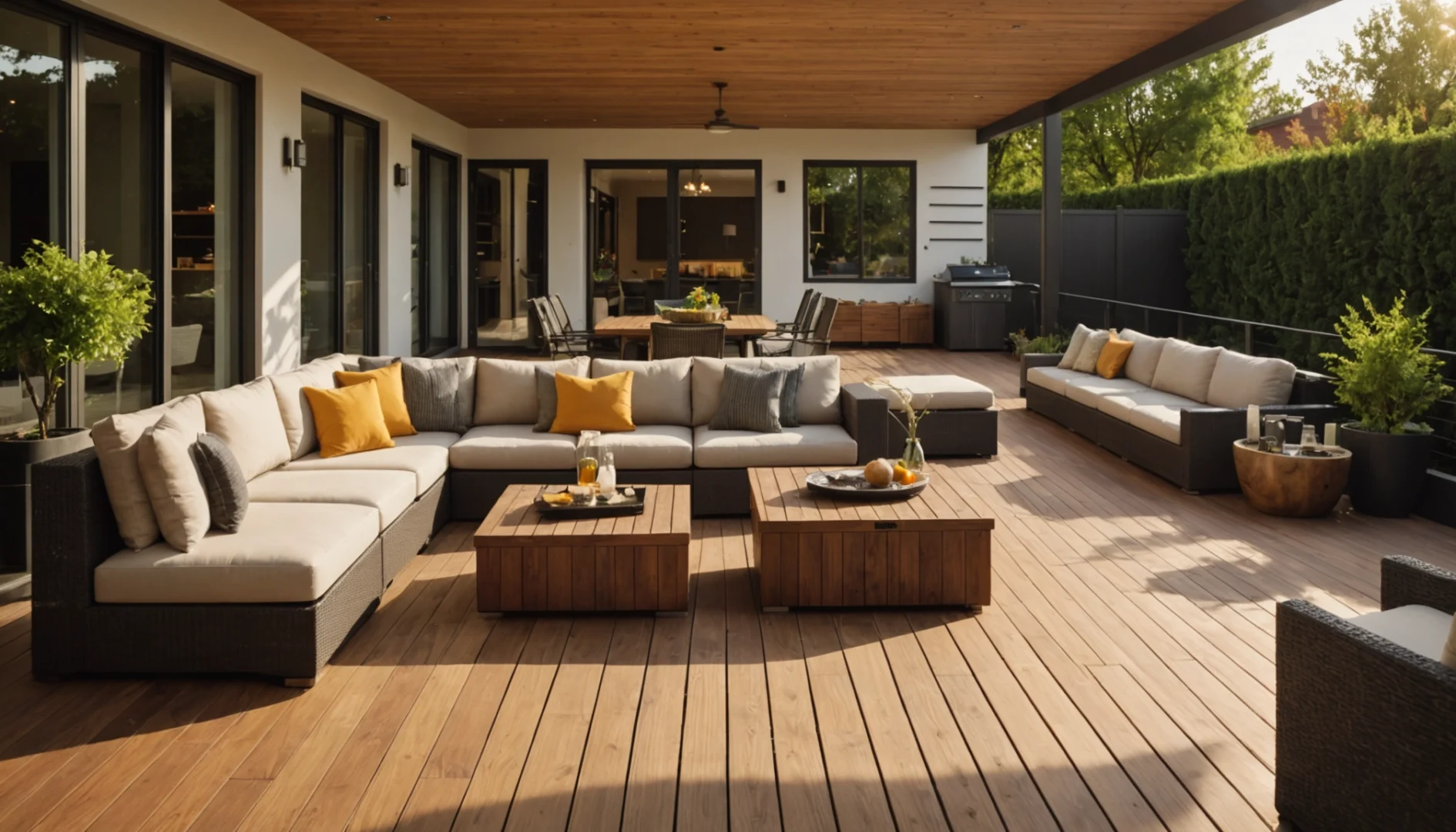 Quels sont les meilleurs types de bois pour une terrasse extérieure?