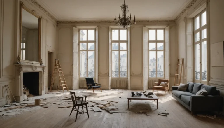 travaux de rénovation