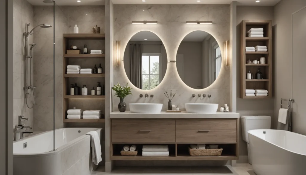 petite salle de bain avec toilette
