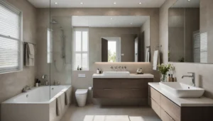 agrandir visuellement une petite salle de bain