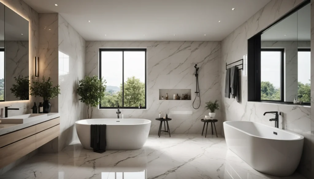 tendances carrelage de salle de bain 2023