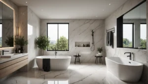 tendances carrelage de salle de bain 2023
