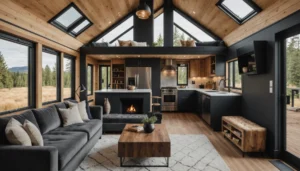 luxueuse mini-maison intérieur