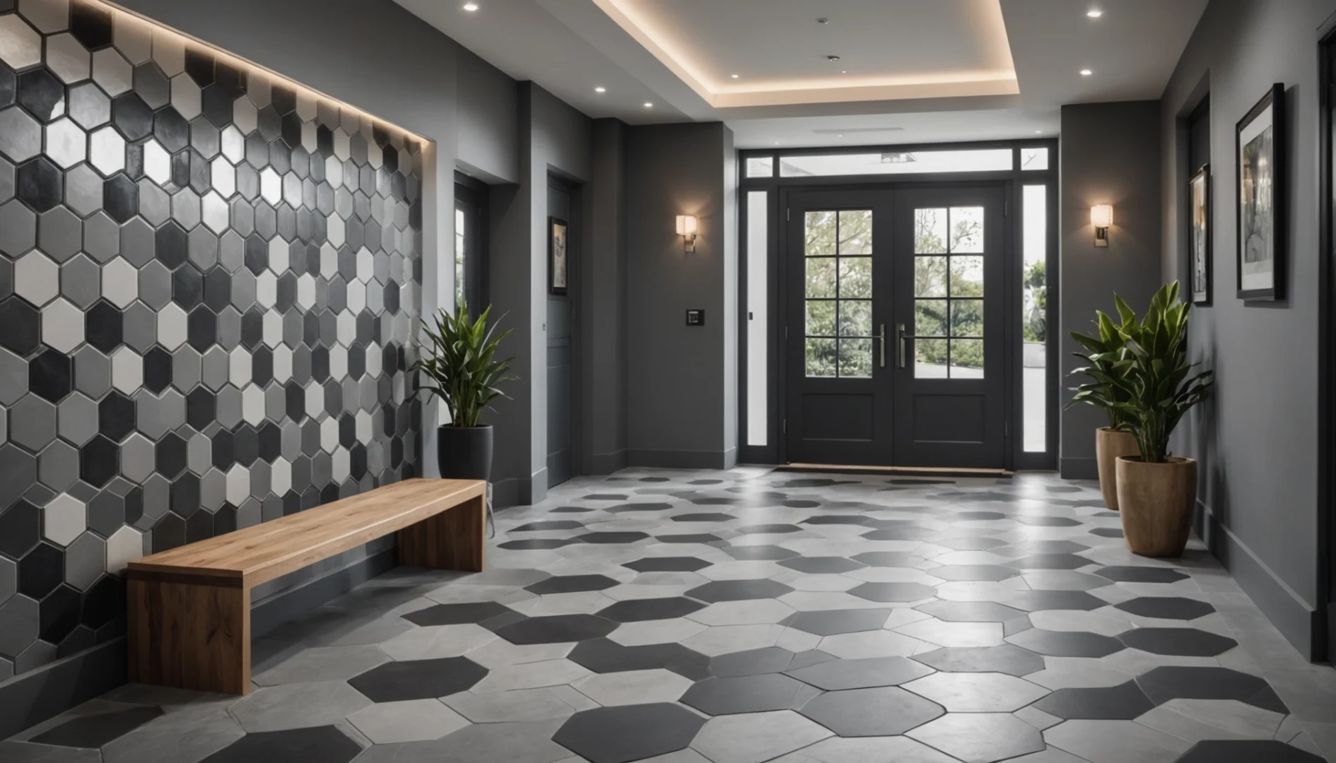 carrelage pour l'entrée