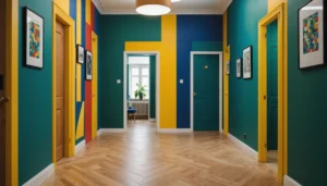 idées de papier peint pour le couloir