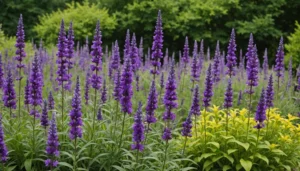 vivaces à fleurs violettes