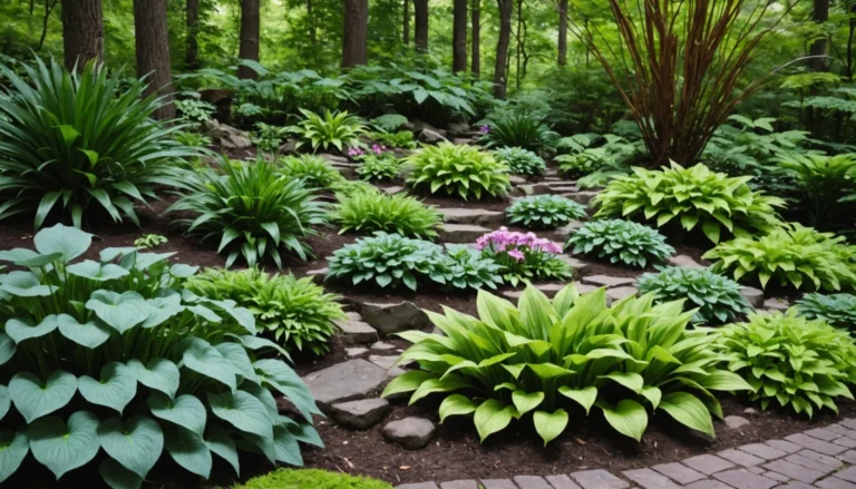 plantes pour jardin de rocaille ombragé
