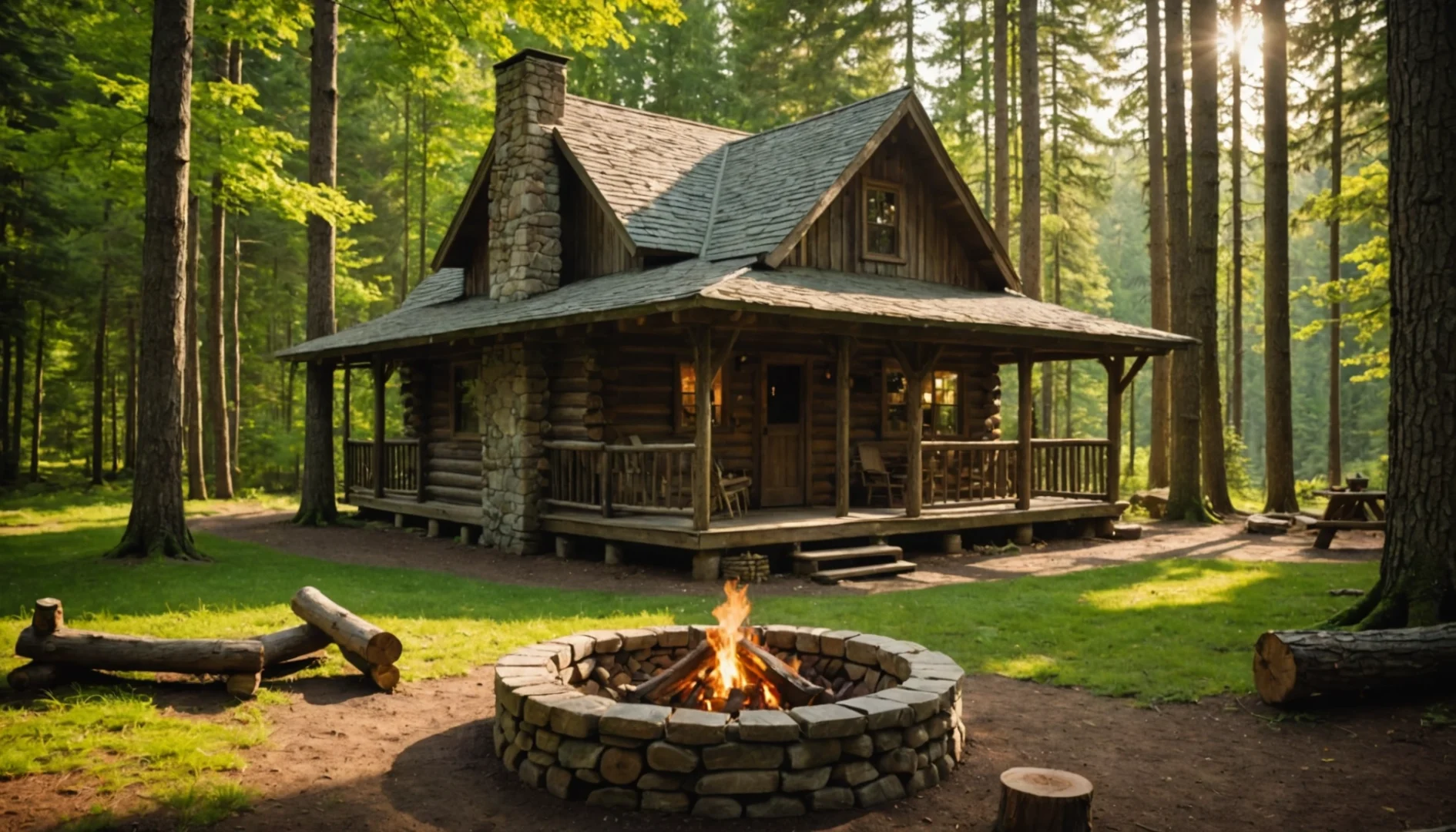 Magie des cabanes sauvages : évasion et aventures à domicile
