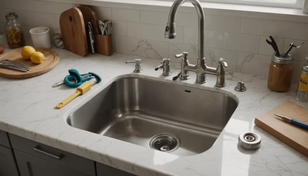 boucher trou robinet autoperceur