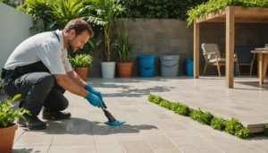 anti infiltration entre terrasse et maison