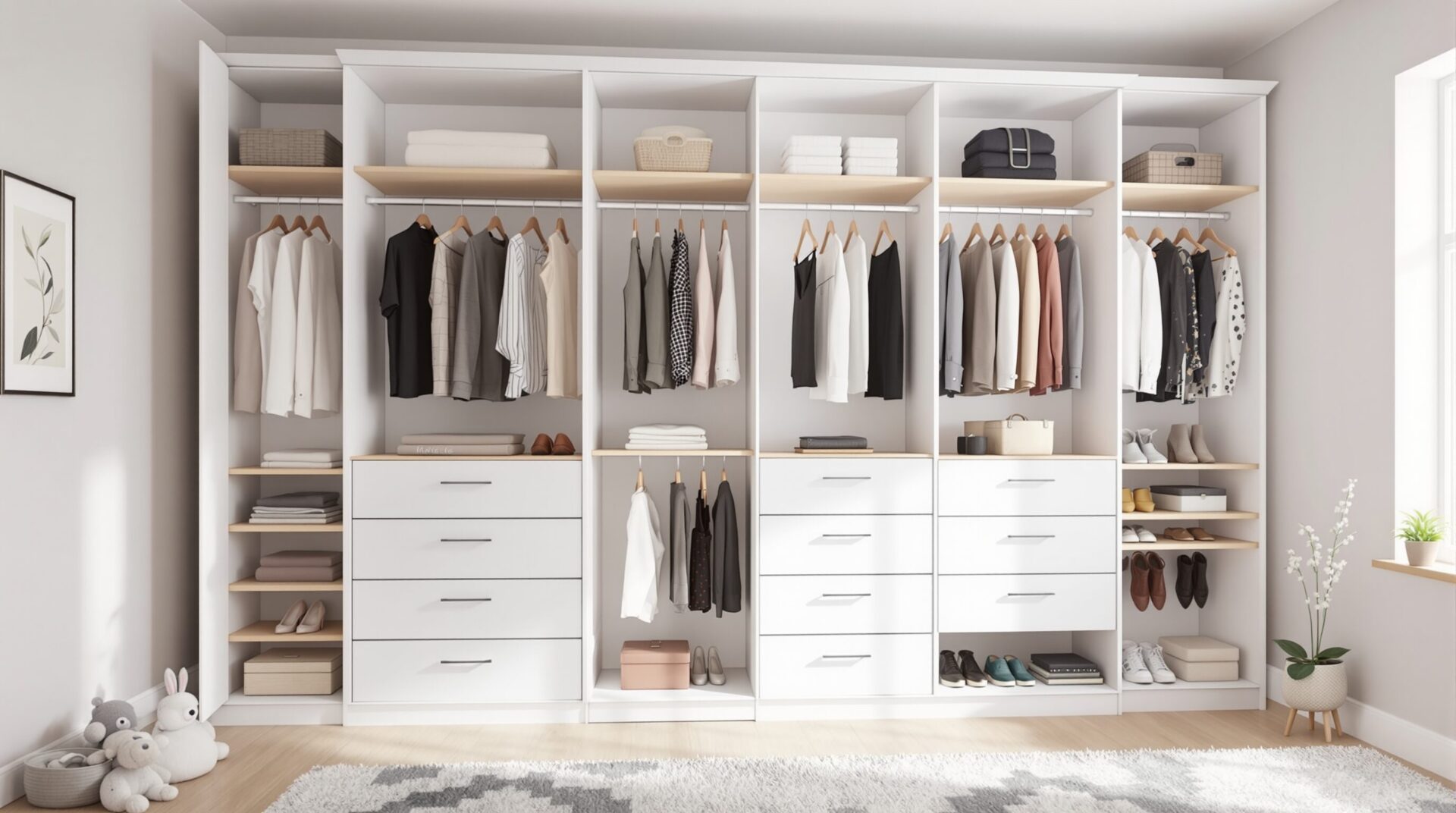 Dressing sur mesure : design, fonctionnalité et personnalisation