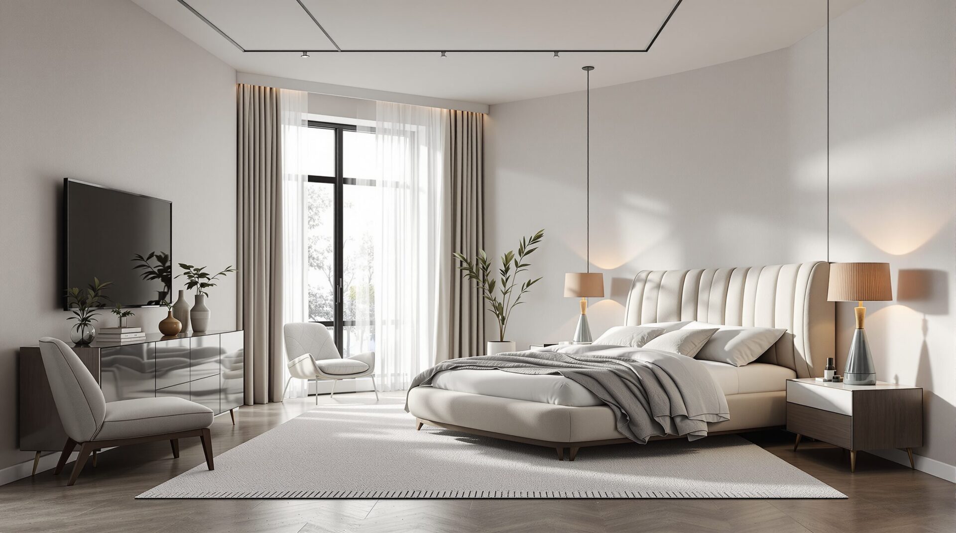 Amenager grande chambre : 12 idées déco et rangement pratique