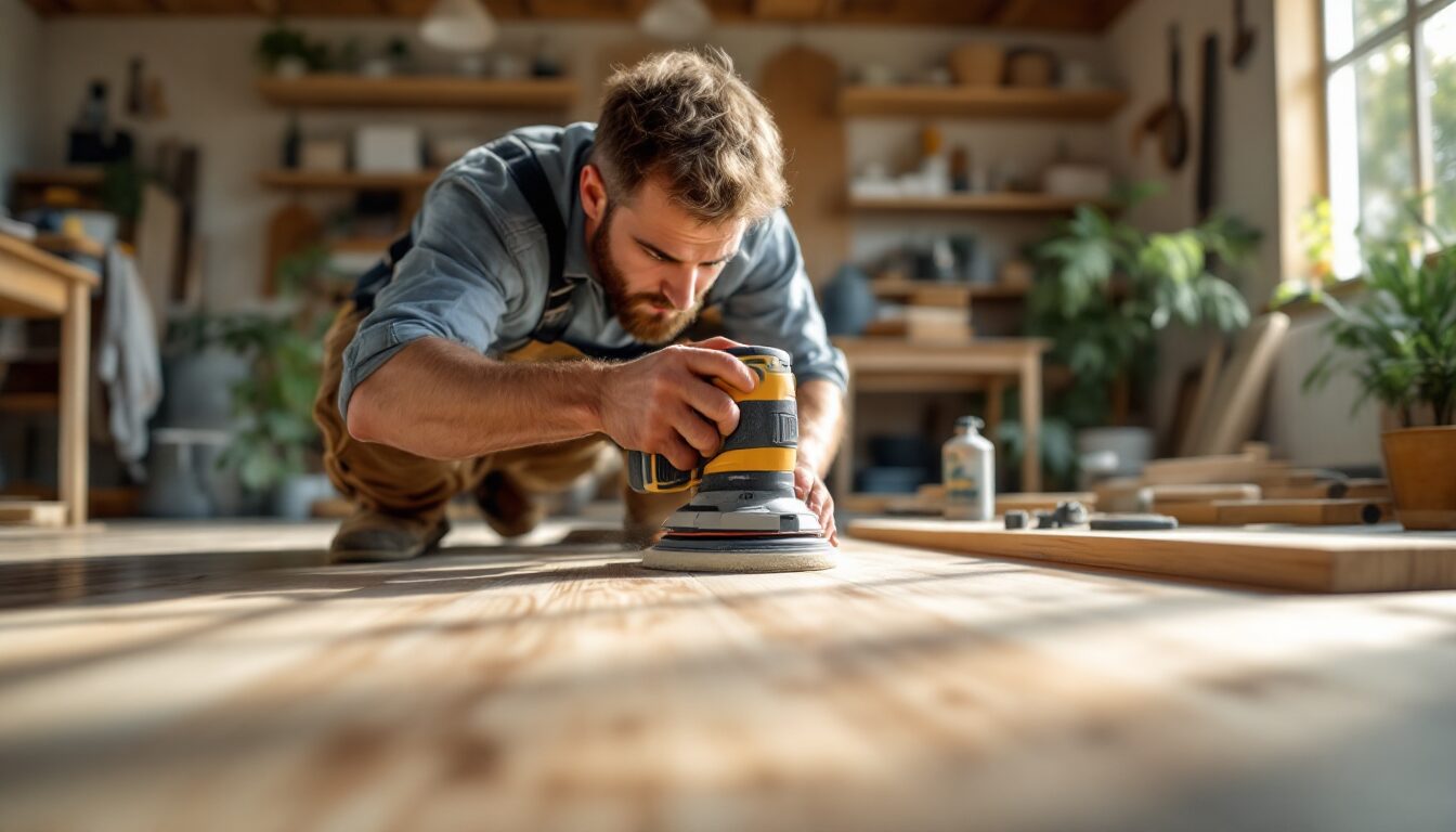 rénovation plancher bois étage
