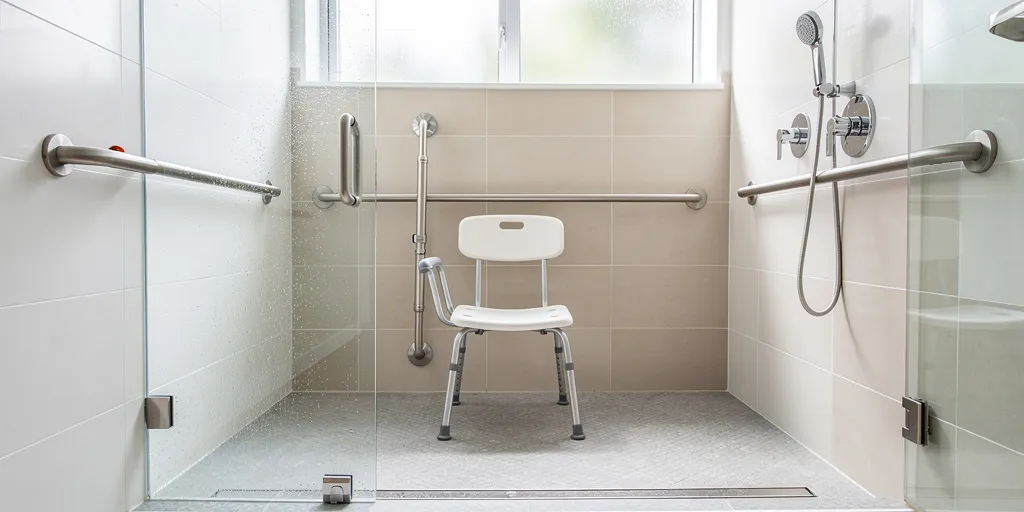 Comment sécuriser une douche pour une personne handicapée ?