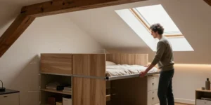 Comment optimiser chaque mètre carré dans une pièce atypique ?