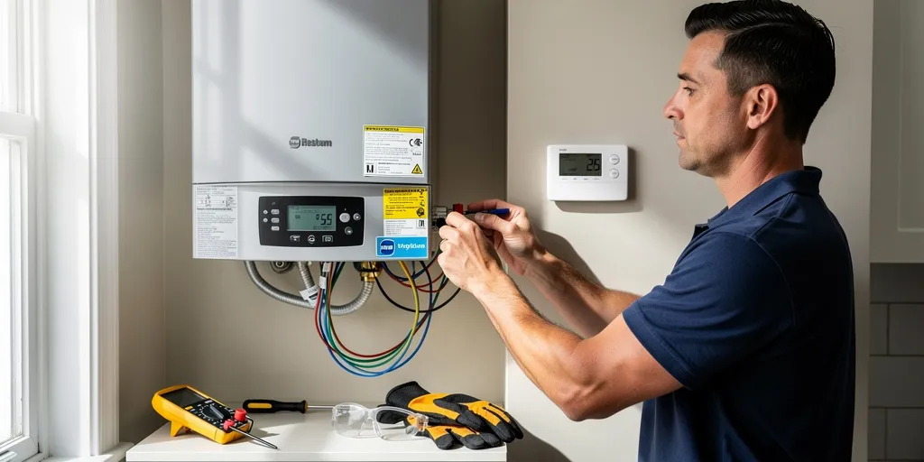 installer un thermostat chaudière gaz