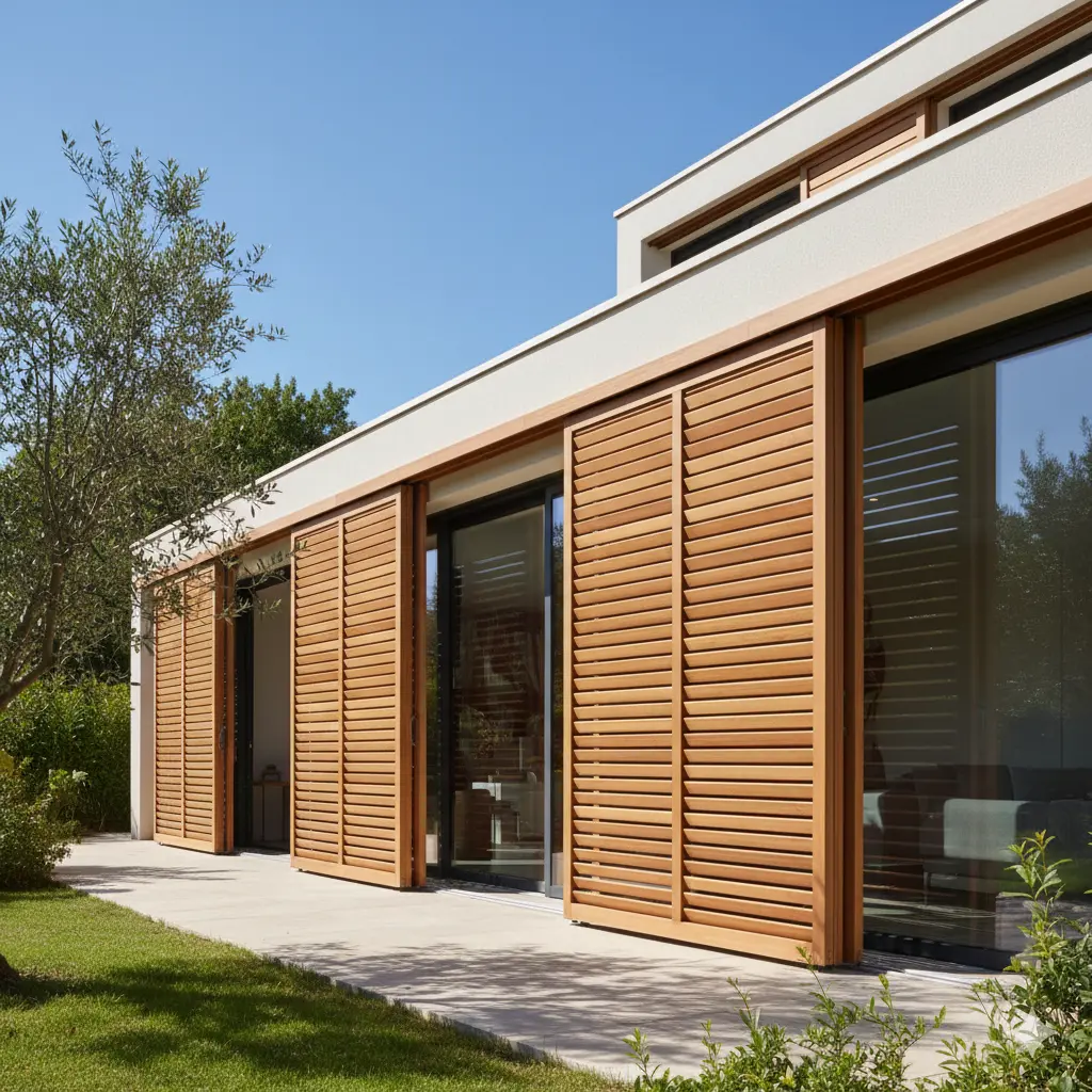 Les volets coulissants : allier esthétisme moderne et confort thermique