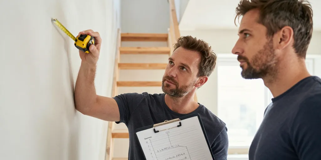 1 etage combien de marches