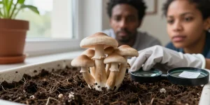 champignons plantes d'intérieur